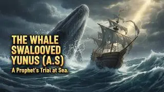 😱 Пророк Юнус (мир ему) попал в кит! 🐋 Невероятная кораническая история о терпении и прощении