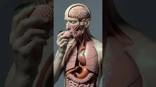 Litchi fruit digestion process inside the human body organs #digestiveprocess #litchi #digestive