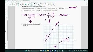 Lesson 3.4: Slopes of Parallel and Perpendicular Lines (Video Lesson)