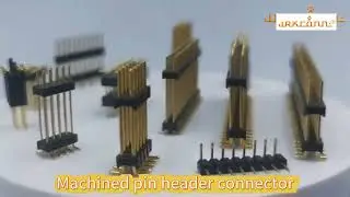 h1.9mm triple rows 1.27 mm pitch female connector straight dip circular hole pin header angle