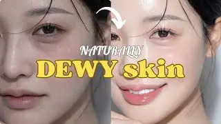 How to get dewy skin naturally ✨️😲