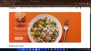 Food Delivery Full Stack Appliction