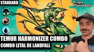 O COMBO DE LANDFALL DO VICE CAMPE&Atilde;O DO PRO TOUR LORWYN - Temur Harmonizer Landfall -MTG STANDARD ECL