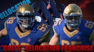 Simming the 2017 Season and Drafting Rookies! Madden 18 Connected Franchise Relocation Franchise Ep2