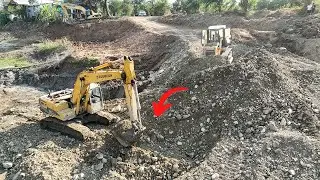 Expertise in Operator Construction Building with Canal Side Slope Foundation and New Road Technology