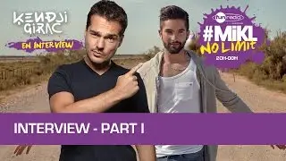 KENDJI GIRAC en interview dans #MIKL No Limit  (Part. 1)