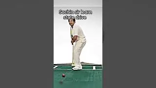 # Sachin Tendulkar batting tips #    straight drive #cricket # batting tips # trending shorts