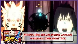Unleashing the Ultimate Power: Naruto and Sasuke's Insane Combined Attack!
