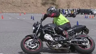 2019 5 5 KPR Moto Gymkhana C-2  6 Saruwatari 選手 SV650abs h 2