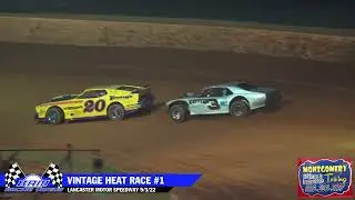 Vintage Heat Races - Lancaster Motor Speedway 9/3/22