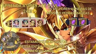APRENDAM A UPAR UM PERSONAGEM ATÉ O LEVEL 240, COMO PASSAR A FASE 12| SAINT SEIYA LENDAS DA JUSTIÇA