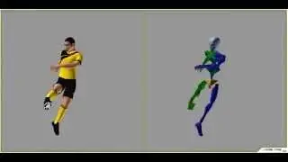Asian Soccer Player 9002 tris