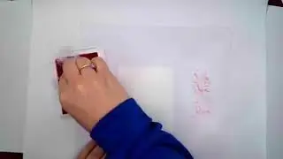 Cling Wrap Background Technique