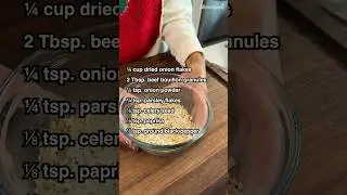Simple, Homemade Dry Onion Soup Mix