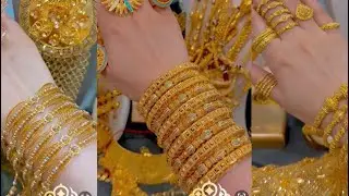 Latest Bridal Gold Bangle Design | 2026 Gold Bangles Design #viralvideo #goldbangles #gold