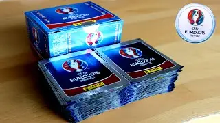 открытый полный коробка (500 наклейки)  | Panini UEFA EURO 2016 коллекция стикер | 100 ПАКЕТЫ!!!