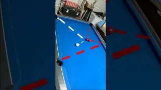 Pool shot knock on￼ #pool #pooltrickshots