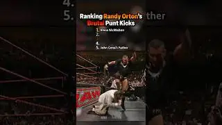 Ranking Randy Orton's Brutal Punt Kicks 💥