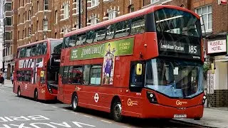 London Bus Route 185 - Lewisham Station to Victoria - Subtitles