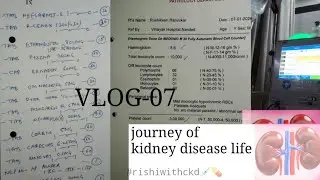 Vlog -5 blood report & medicine #chronicdiseases #minivlog #kidneydisease #ckd #vlog #kidneyfailure