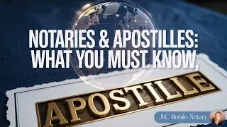 101: Understanding Apostille Services: What New Notaries Need to Know