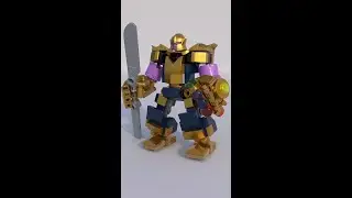 LEGO speed build - Thanos mech