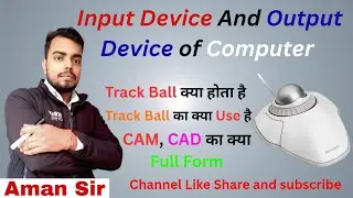 Input Device And Output Device of Computer 