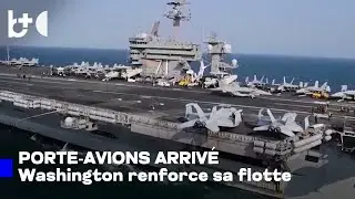 Le porte-avions am&eacute;ricain arrive au Moyen-Orient