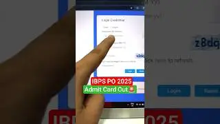 IBPS PO Admit Card 2025 Out 🔥 Kaise Download Kare? #IBPSPO2025 #IBPSPOAdmitCard2025 #bankingwallah