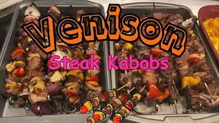 Deerlicious Venison Grilled Kabobs