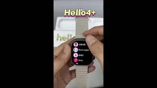 Dateoy Hello Watch 4 Plus- Dual System Smartwatch (Bluetooth/4G Android)