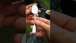 Antique silver plated spoons