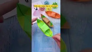 Easy Paper Boat Craft for Kids | DIY Origami Boat | Fun Summer Activity | KiddosCrafty #craftsforkid