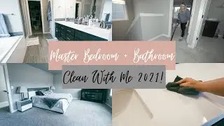 MASTER BEDROOM CLEAN WITH ME 2021: CLEANING MOTIVATION