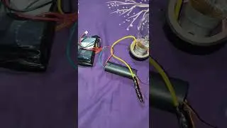HIGH VOLTAGE GENERATOR ⚡⚡#diy #electronic #highvoltage