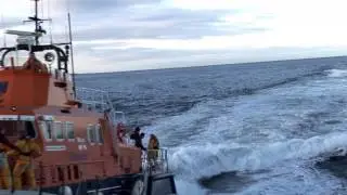 Lifeboats Converge On Macduff Harbour