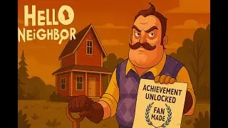 Hello Neighbor, но получаю фанатские достижения (Pre-Alpha)