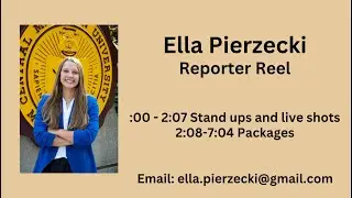 Ella Pierzecki Reporter Reel 2025