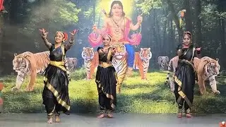 Kuchipudi dance performance Ayyappa Swamy temple group 3