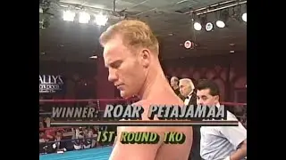Atlantic City Knockout! Roar Petajamaa Destroys Brad Vinson in round 1 &ndash; Angelo Dundee in his corner