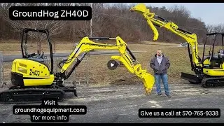 2023 GroundHog ZH40D informational video and specs
