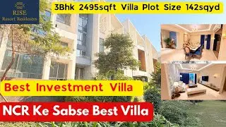 Rise Resort Residences Noida Extension | Ultra Luxury 3,4,5 BHK Villas | Resort Style Living #villa