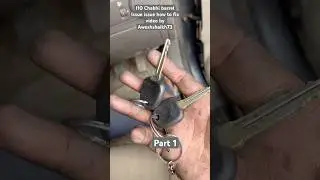 Chabhi barrel issue Hyundai i10 how to fix #part1 #hyundai #aweshshaikh73