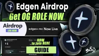 🪂EDGEN Airdrop - Edgen Tech Airdrop Claim OG Role Now Explained in Tamil 