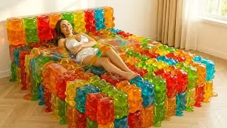 Which Wild Bed Would You Lay In? 🌈🛌| The Ultimate Satisfying Oddly Asmr Experience