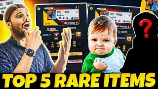 Top 5 Rare Items In Twins IDs - Garena Free Fire