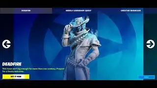 Today's item shop #32 (deadfire skin + new emote) fortnite