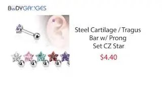Hottest Styles Cartialge Earrings and Coolest Tragus Jewelry Online