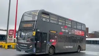 National Express West Midlands Enviro 400 4966 Bus Route 5 Sutton Coldfield 