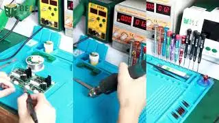 Heat-Resistant Silicone Soldering Mat Insulation Pad Maintenance Platform